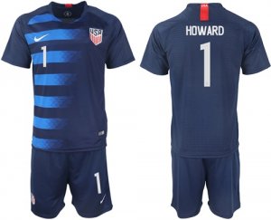 2018-19 USA 1 HOWARD Away Soccer Jersey