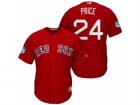 Mens Boston Red Sox #24 David Price 2017 Spring Training Cool Base Stitched MLB Jersey