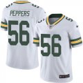 Nike Green Bay Packers #56 Julius Peppers White Mens Stitched NFL Limited Rush Jersey