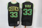 Celtics Bape #33 Larry Bird Black Hardwood Classics Jersey