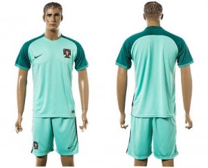 Portugal Blank Away Soccer Country Jersey