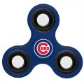 Cubs Team Logo Blue Finger Spinner