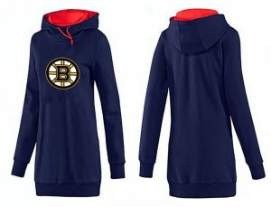 NHL Women Boston Bruins Logo Pullover Hoodie 5