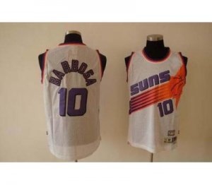 nba fans phoenix suns #10 barbosa swingman white