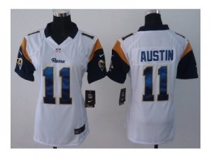 Nike women nfl jerseys st. louis rams #11 austin white