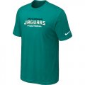 Nike Jacksonville Jaguars Sideline Legend Authentic Font T-Shirt Green