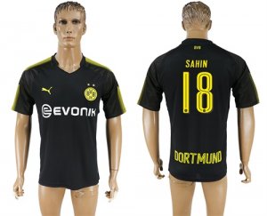 2017-18 Dortmund 18 SAHIN Away Thailand Soccer Jersey