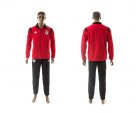 Germany Training Hooded Presentation Suit red