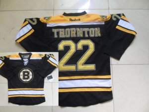 nhl jerseys boston bruins #22 thornton black