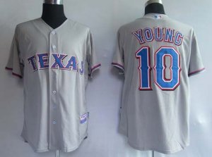 mlb texans rangers #10 young grey