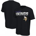 Minnesota Vikings Nike Sideline Line of Scrimmage Legend Performance T Shirt Black