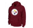 Pittsburgh Steelers Logo Pullover Hoodie RED