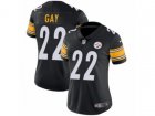 Women Nike Pittsburgh Steelers #22 William Gay Vapor Untouchable Limited Black Team Color NFL Jersey