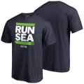 Seattle Seahawks Navy Pro Line RUN-CTY T-Shirt