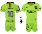 2018-19 Barcelona 10 MESSI Away Youth Jersey
