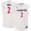 Wizards #2 John Wall White Chase Fashion Replica Jersey