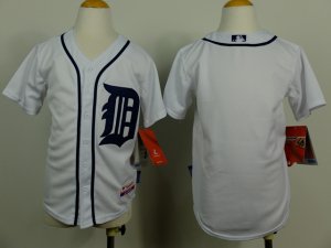 Youth MLB Detroit Tigers blank White Jerseys