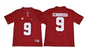 Alabama Crimson Tide #9 Bo Scarbrough Dark Red 2018 Diamond Edition jersey