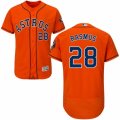 Men's Majestic Houston Astros #28 Colby Rasmus Orange Flexbase Authentic Collection MLB Jersey