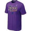 Nike MLB Detroit Tigers 2014 Home Practice T-Shirt - Purple