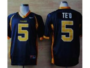 NCAA Punahou High School(Honolulu)Manti Te O #5 Blue Football Jerseys