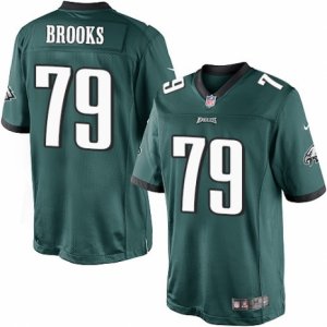 Mens Nike Philadelphia Eagles #79 Brandon Brooks Limited Midnight Green Team Color NFL Jersey