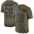 Nike Panthers #59 Luke Kuechly 2019 Olive Salute To Service Limited Jersey
