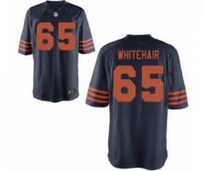 Men\'s Nike Chicago Bears #65 Cody Whitehair Game Navy Blue Throwback Alternate NFL Jersey