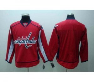 nhl washington capital blank red