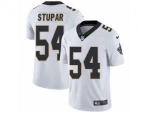 Mens Nike New Orleans Saints #54 Nate Stupar Vapor Untouchable Limited White NFL Jersey