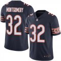 Nike Bears #32 David Montgomery Navy Vapor Untouchable Limited Jersey