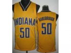 nba Indiana Pacers #50 Tyler Hansbrough yellow Jerseys[Revolution 30]