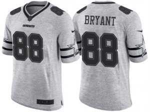 Nike Dallas Cowboys #88 Dez Bryant 2016 Gridiron Gray II Mens NFL Limited Jersey