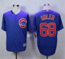 Cubs #68 Jorge Soler Royal Cool Base Jersey