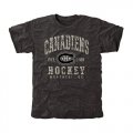 Mens Montreal Canadiens Black Camo Stack T-Shirt