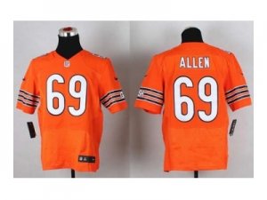 Nike jerseys chicago bears #69 allen orange[Elite]