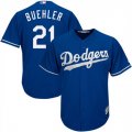 Dodgers #21 Walker Buehler Royal Cool Base Jersey