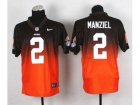 Nike jerseys cleveland browns #2 manziel grey-orange[Elite drift fashion]