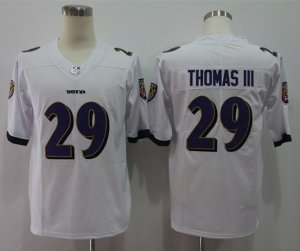 Nike Ravens #29 Earl Thomas III White Vapor Untouchable Limited Jersey