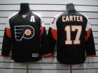 youth nhl philadelphia flyers #17 carter black