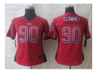 Nike women jerseys houston texans #90 clowney red[drift fashion][clowney]