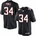 Mens Nike Atlanta Falcons #34 Brian Poole Limited Black Alternate NFL Jersey