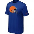 Cleveland Browns Sideline Legend Authentic Logo T-Shirt Blue