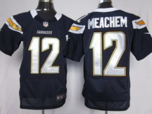 Nike NFL San Diego Chargers #12 Robert Meachem Blue Jerseys(Elite)