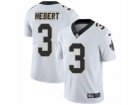 Mens Nike New Orleans Saints #3 Bobby Hebert Vapor Untouchable Limited White NFL Jersey