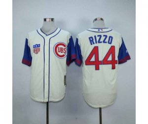 mlb jerseys chicago cubs #44 rizzo white[2015 new]