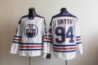 nhl edmonton oilers #94 smyth white