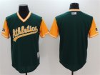 Athletics Green 2018 Players Weekend Authentic Team Jersey