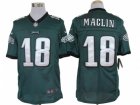 Nike NFL Philadelphia Eagles #18 jeremy maclin green Jerseys(Limited)