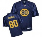 nfl green bay packers #80 driver blue